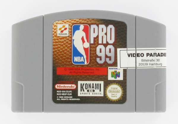 NBA Pro 99 (Konami) (EU) (lose) (gebraucht) - Nintendo 64 (N64)