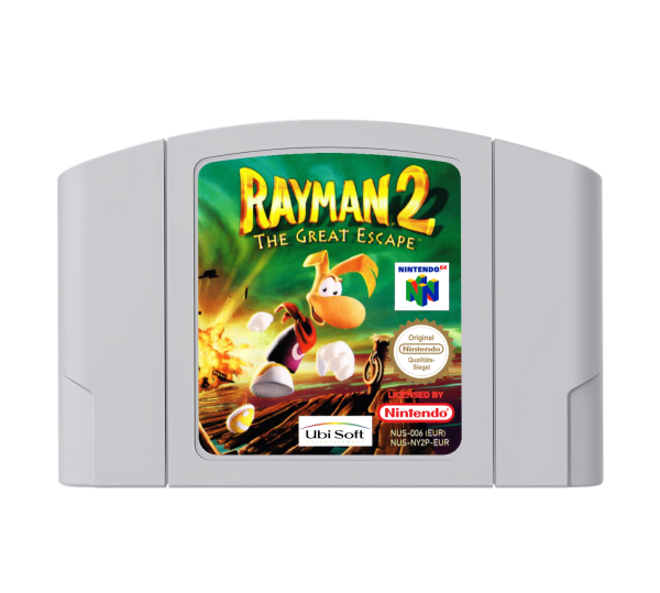 Rayman 2 (EU) (lose) (sehr guter Zustand) - Nintendo 64 (N64)
