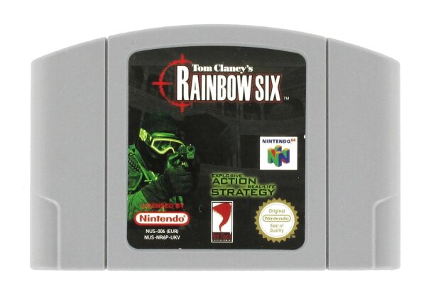 Tom Clancys Rainbow Six (EU) (lose) (sehr gut) - Nintendo 64 (N64)