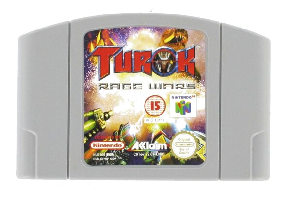 Turok – Rage Wars (UK) (lose) (sehr gut) - Nintendo 64 (N64)