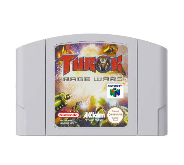 Turok – Rage Wars (EU) (lose) (sehr guter Zustand) - Nintendo 64 (N64)