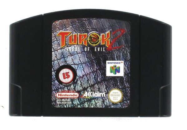 Turok 2 – Seeds of Evil (UK) (lose) (sehr gut) - Nintendo 64 (N64)
