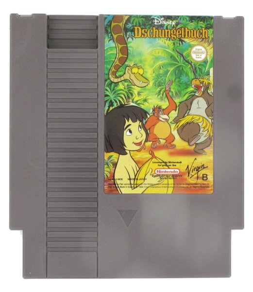 Dschungelbuch / Jungle Book (EU) (lose) (acceptable) - Nintendo Entertainment System (NES)