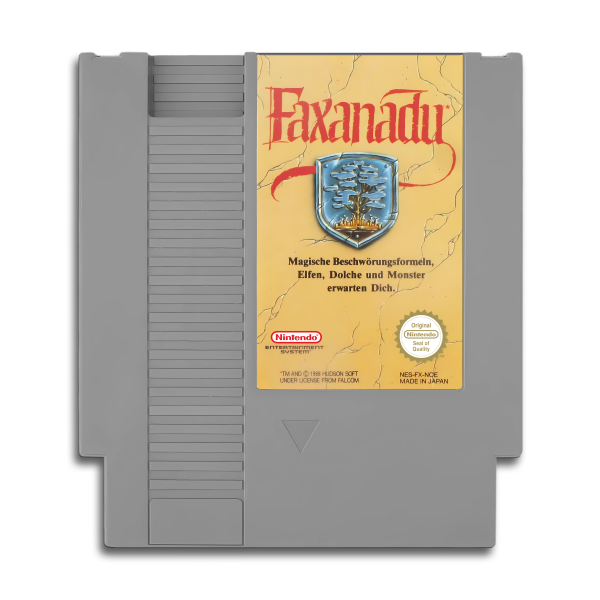Faxanadu (EU) (loose) (acceptable) - Nintendo Entertainment System (NES)