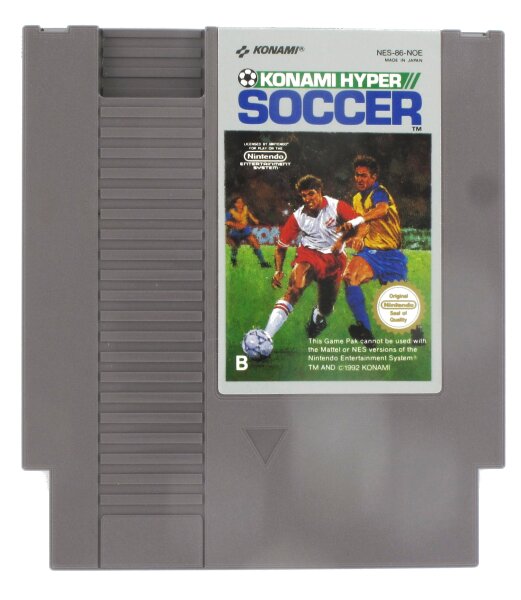 Konami Hyper Soccer (EU) (lose) (acceptable) - Nintendo Entertainment System (NES)