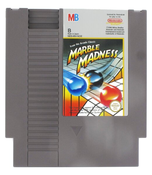 Marble Madness (EU) (lose) (acceptable) - Nintendo Entertainment System (NES)
