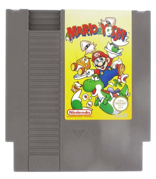Mario & Yoshi (EU) (lose) (very good) - Nintendo Entertainment System (NES)