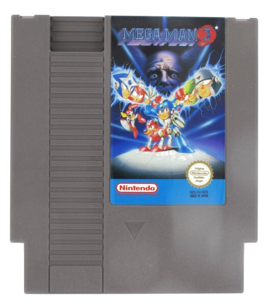Mega Man 3 (EU) (lose) (very good) - Nintendo Entertainment System (NES)