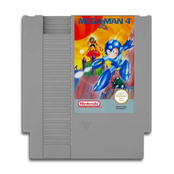 Mega Man 4 (EU) (loose) (very good condition) - Nintendo Entertainment System (NES)