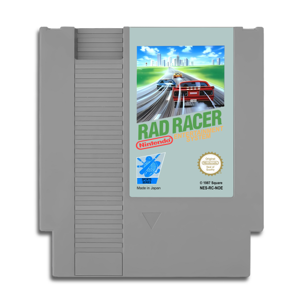 Rad Racer (EU) (lose) (sehr guter Zustand) - Nintendo Entertainment System (NES)