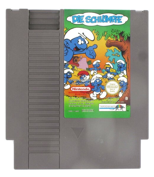 Schlümpfe / Smurfs / Schtroumpfs (EU) (lose) (acceptable) - Nintendo Entertainment System (NES)